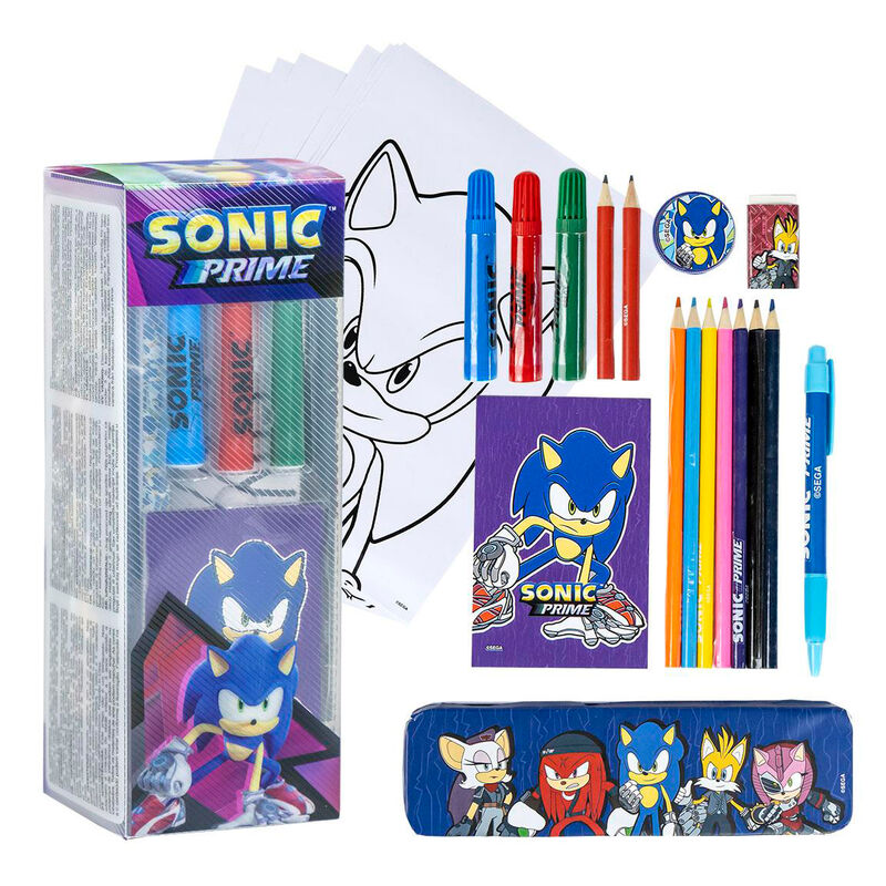 Set de Papelaria Sonic Prime