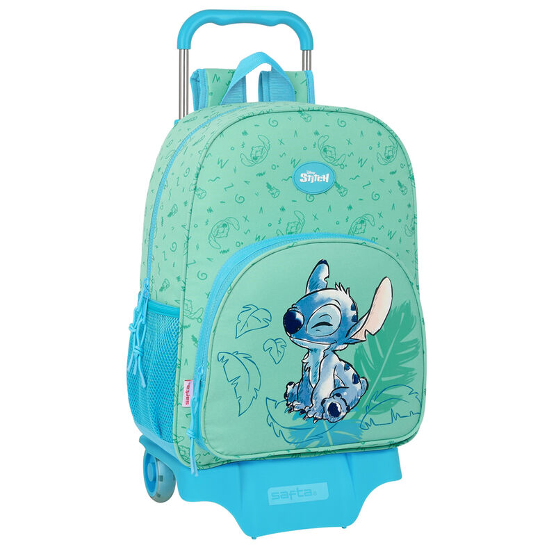 Mochila Escolar Trolley 42cm Aloha Stitch Disney