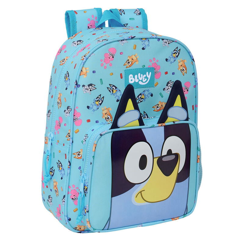 Mochila Pré-Escolar Adaptável Bluey 34cm