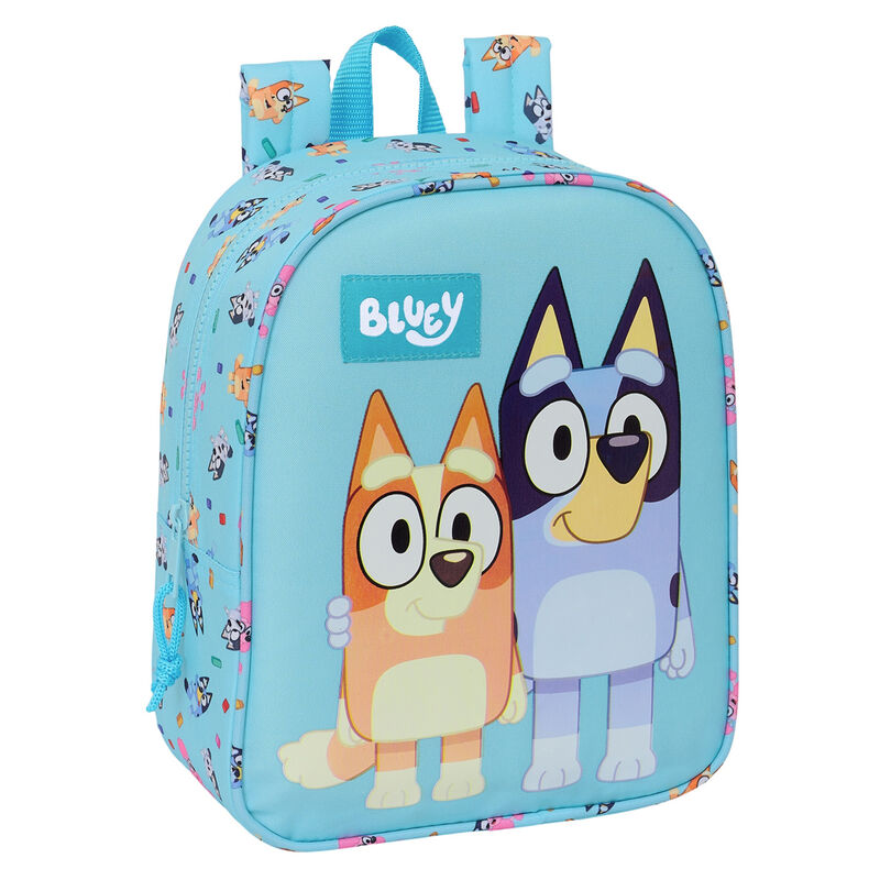 Mochila Creche Adaptável Bluey 27cm
