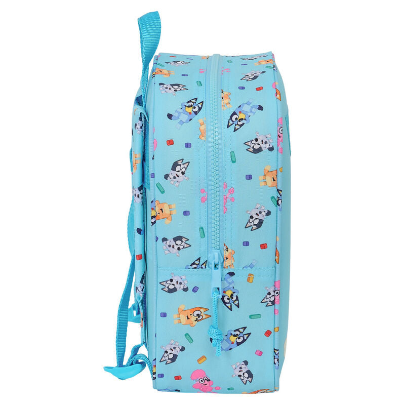 Mochila Creche Adaptável Bluey 27cm