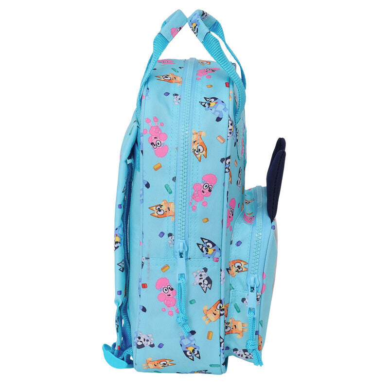 Mochila Pré-Escolar Adaptável Bluey 28cm