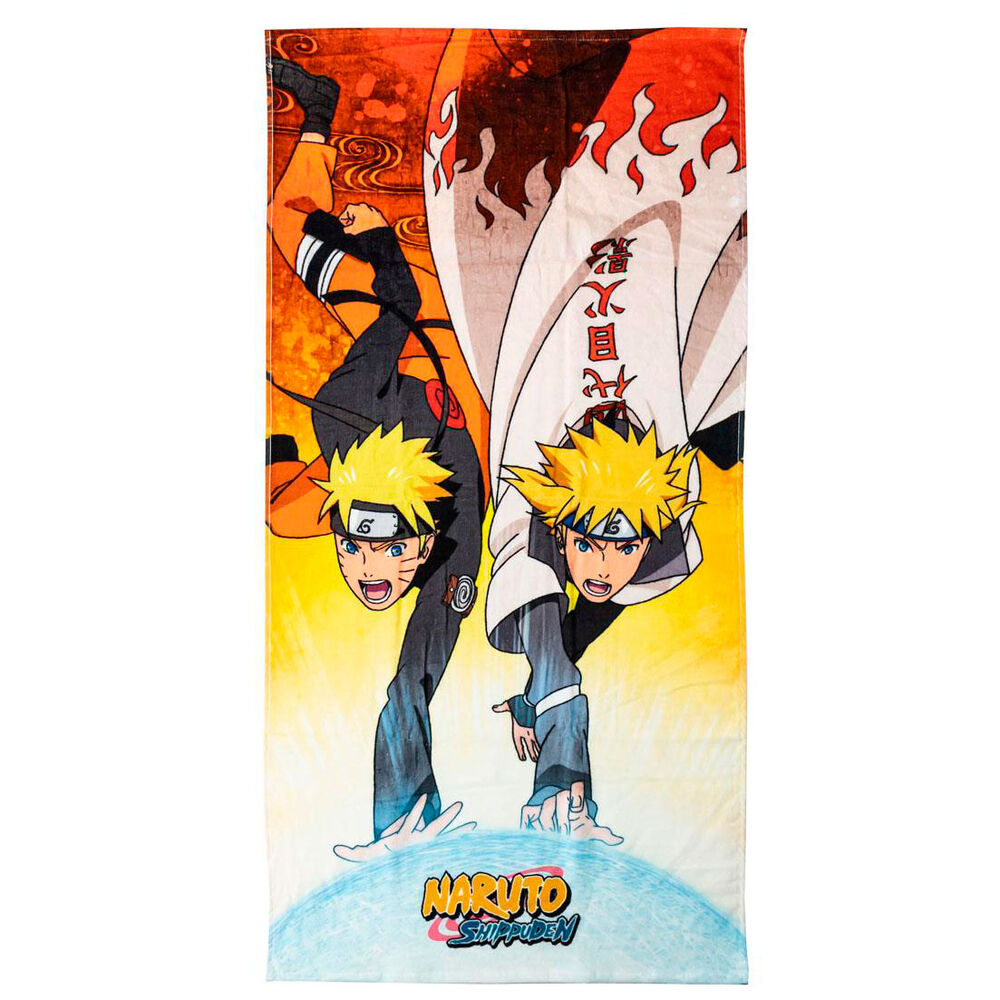 Toalha de Praia Algodão Naruto Shippuden