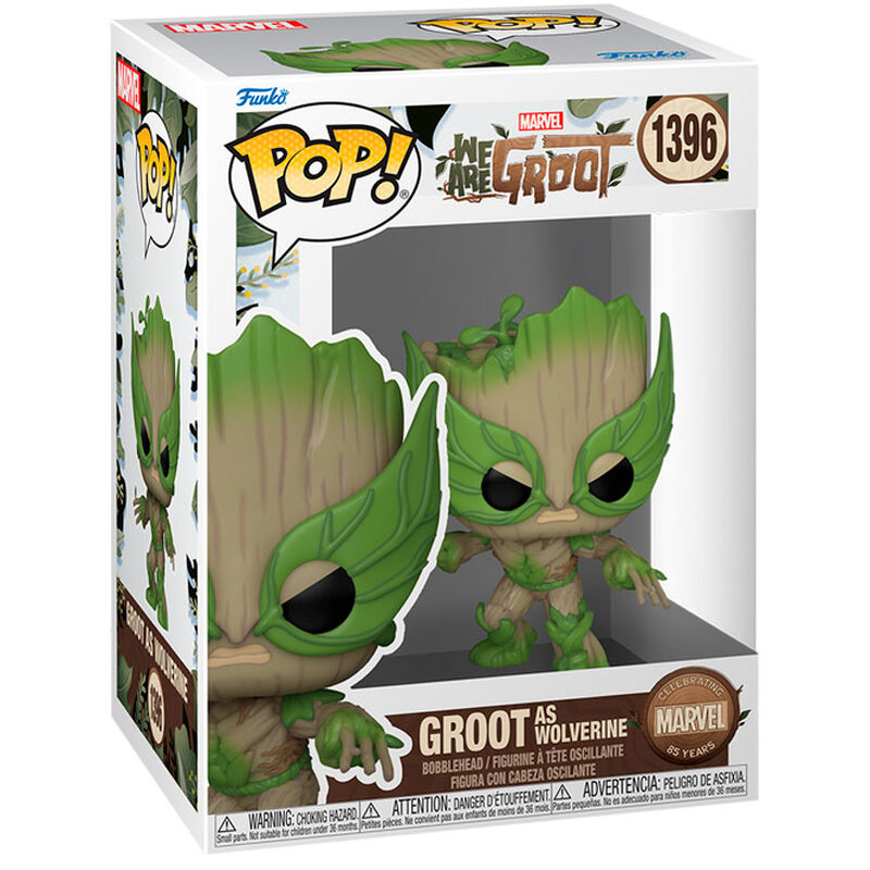 Funko POP Marvel We Are Groot - Groot as Wolverine