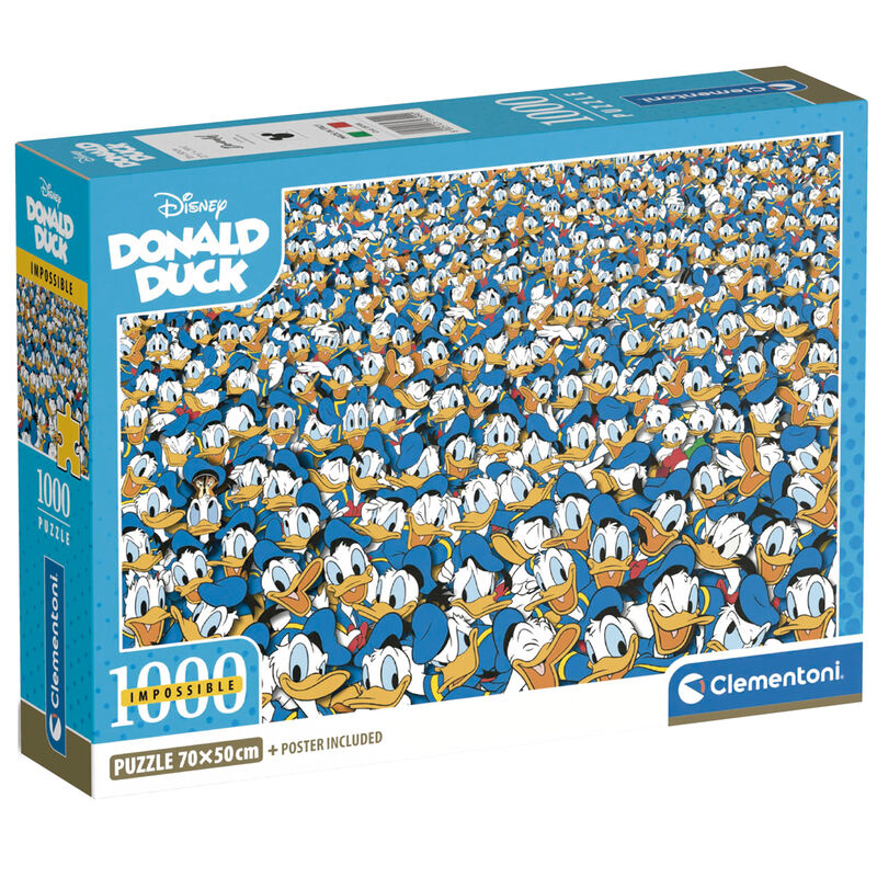 Puzzle Impossible Pato Donald Disney 1000pcs