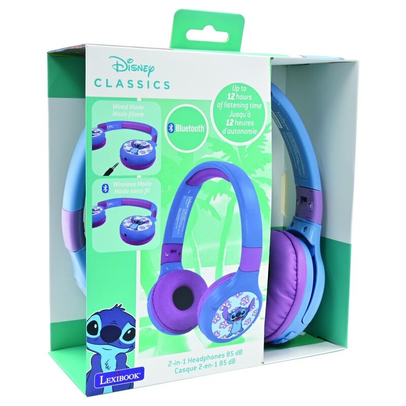 Auriculares Sem Fios Bluetooth Stitch Disney