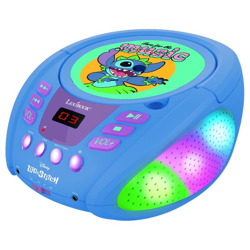Reprodutor de CD Stitch Disney