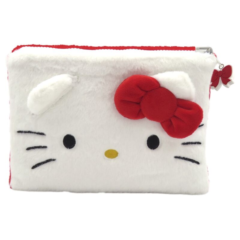 Necessaire Reversível Kuromi Hello Kitty