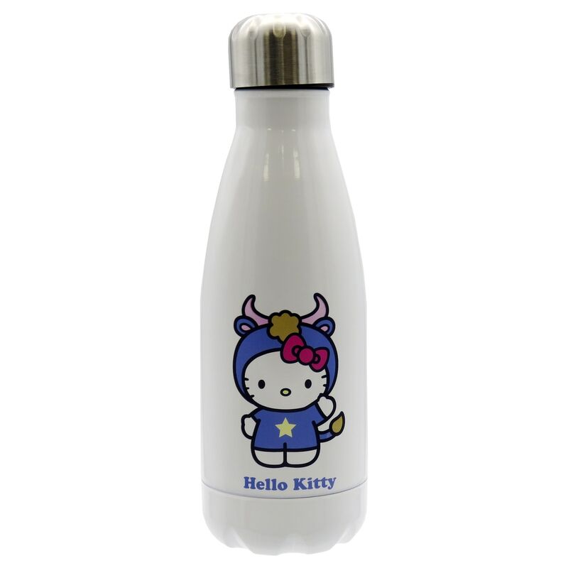 Garrafa Tauro Hello Kitty Aço Inoxidável 550ml