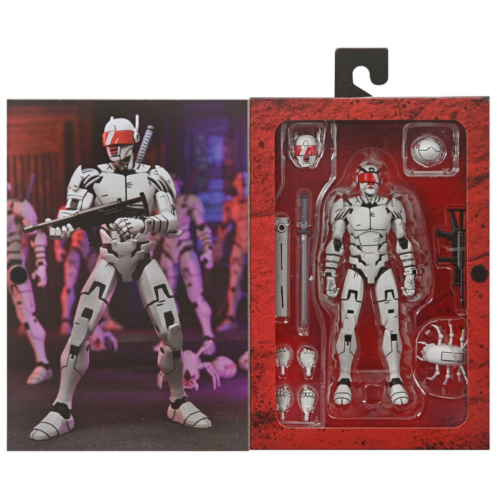Figura Ultimate Elite Synja Patrol Bot Teenage Mutant The Last Ronin Tartarugas Ninja 18cm