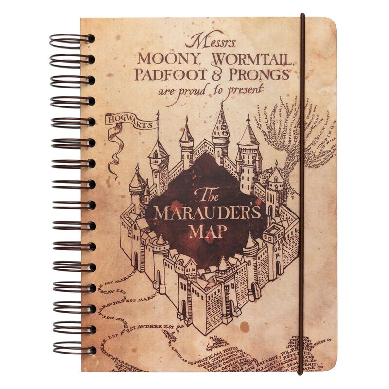 Caderno A5 Harry Potter