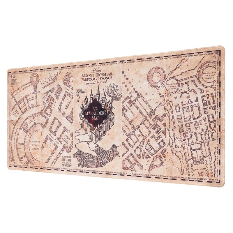 Mouse Pad Gaming Mapa del Merodeador Harry Potter