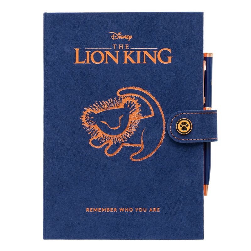 Caderno A5 Premium + Caneta The Lion King Disney