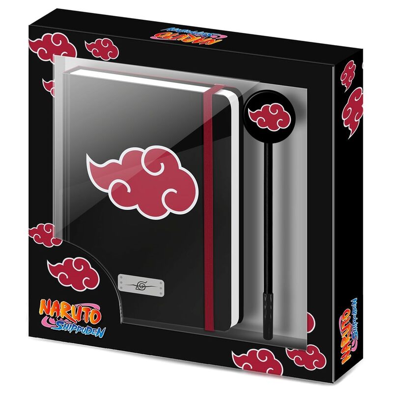 Diário + Caneta Naruto Shippuden