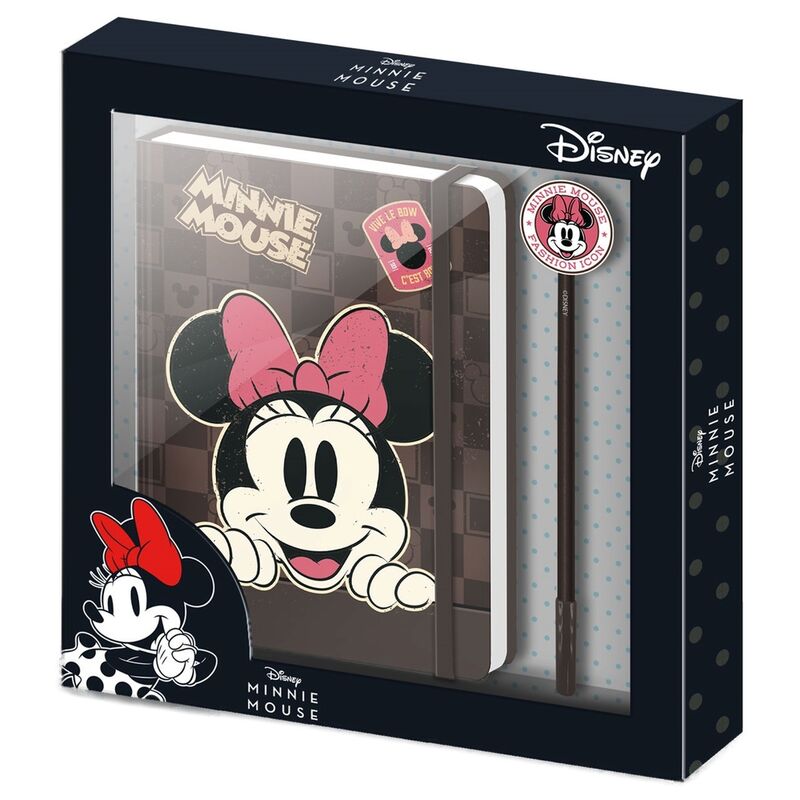 Diário + Caneta Minnie Disney
