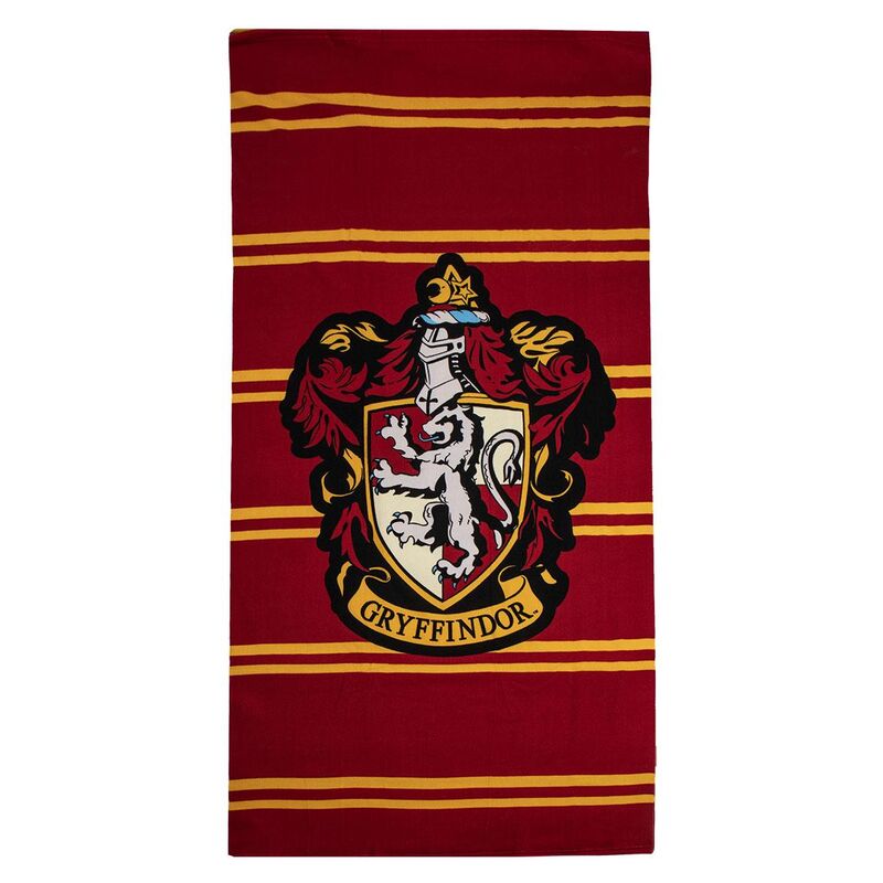 Toalha de Praia Microfibra Gryffindor Harry Potter