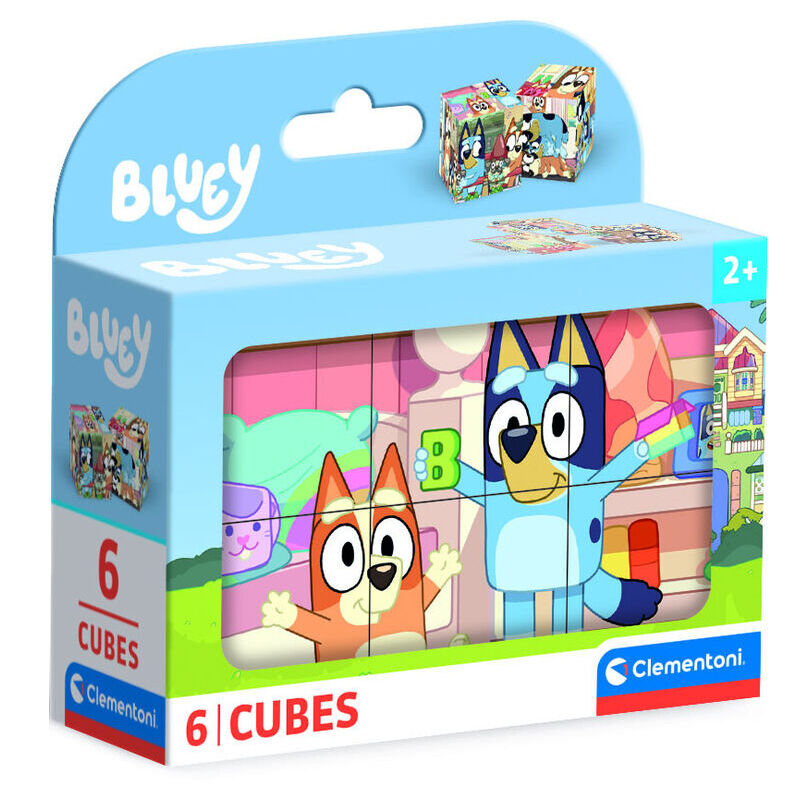 Puzzle cubo Bluey 6pcs