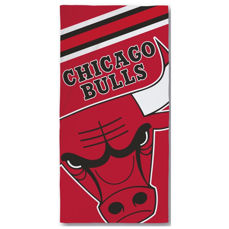 Toalha de Praia Algodão Chicago Bulls