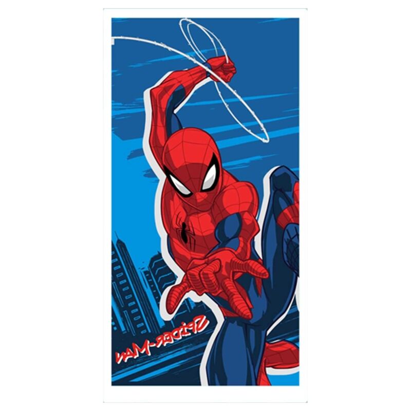 Toalha de Praia Microfibra Spiderman Marvel