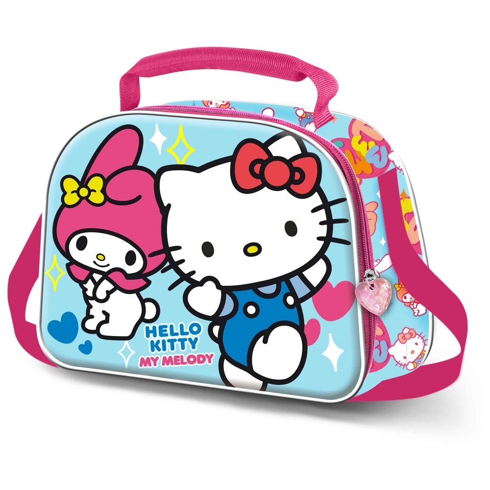 Lancheira Térmica 3D Friendship Hello Kitty
