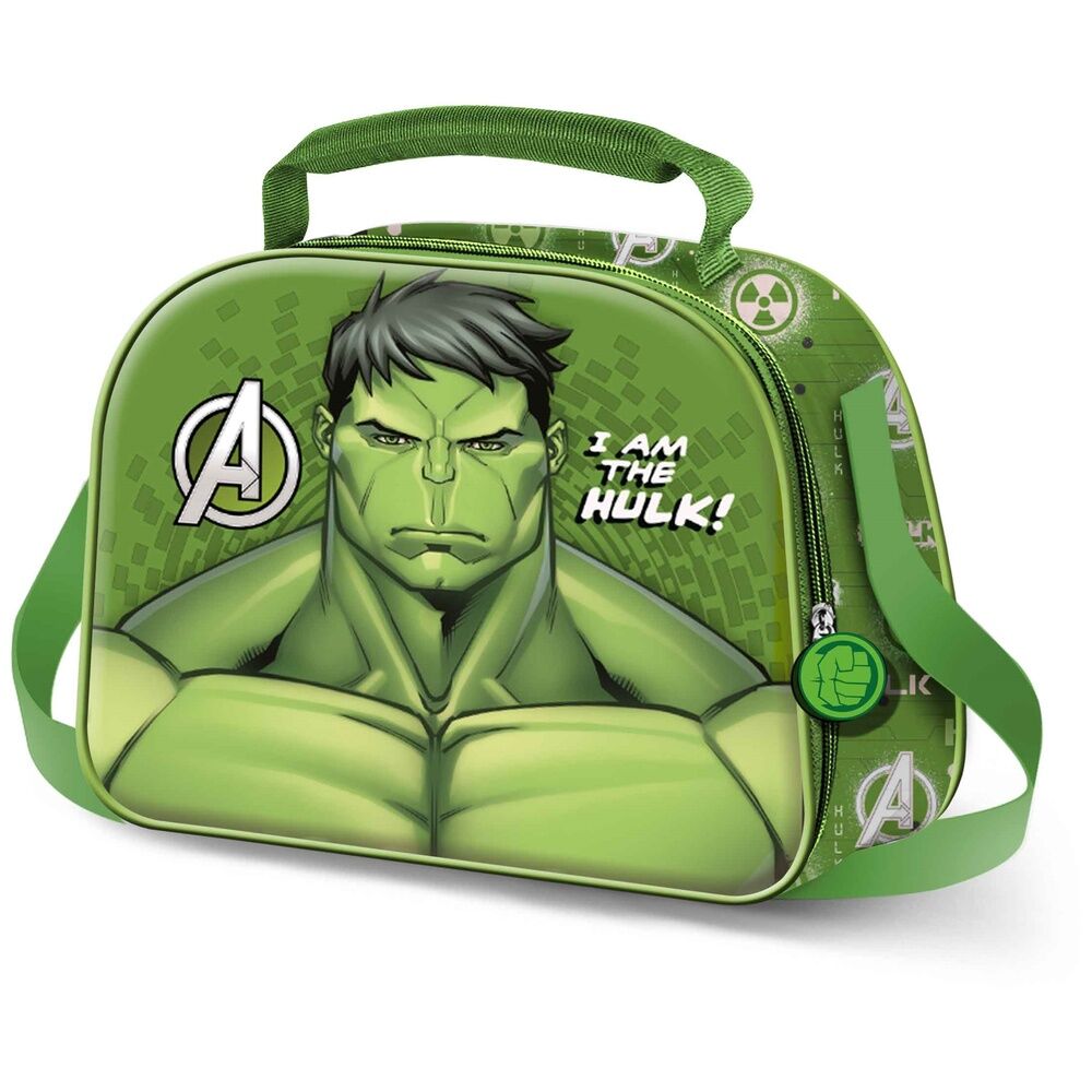 Lancheira Térmica 3D Rage Hulk Marvel