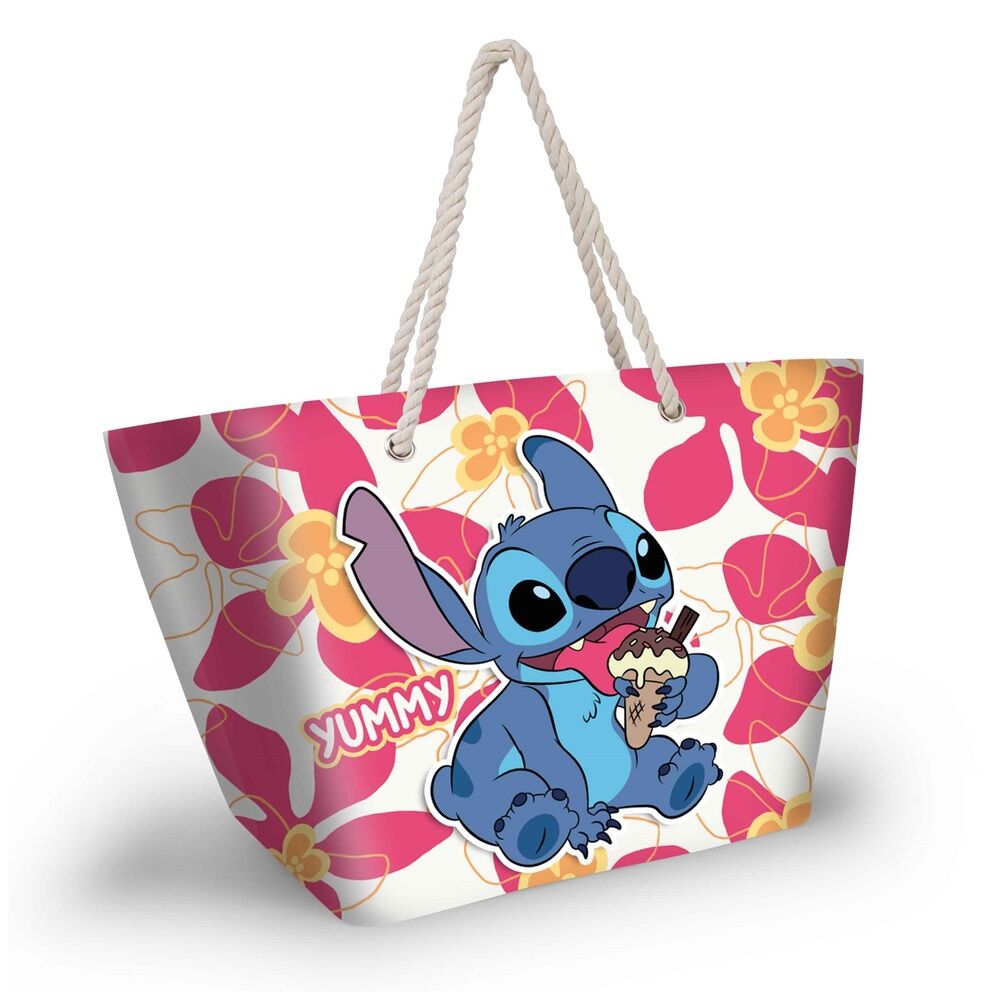 Bolsa de Praia Ice Cream Stitch Disney