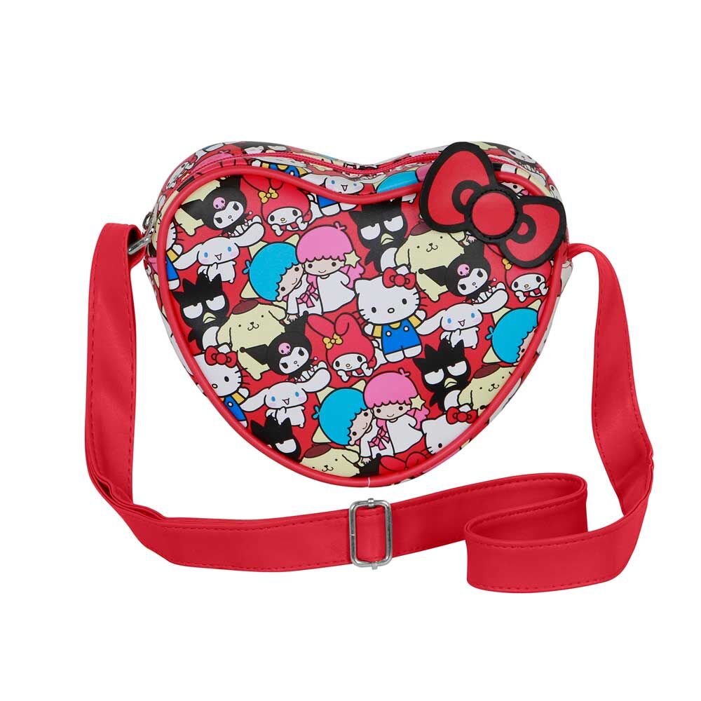 Bolsa Coração Friends Hello Kitty