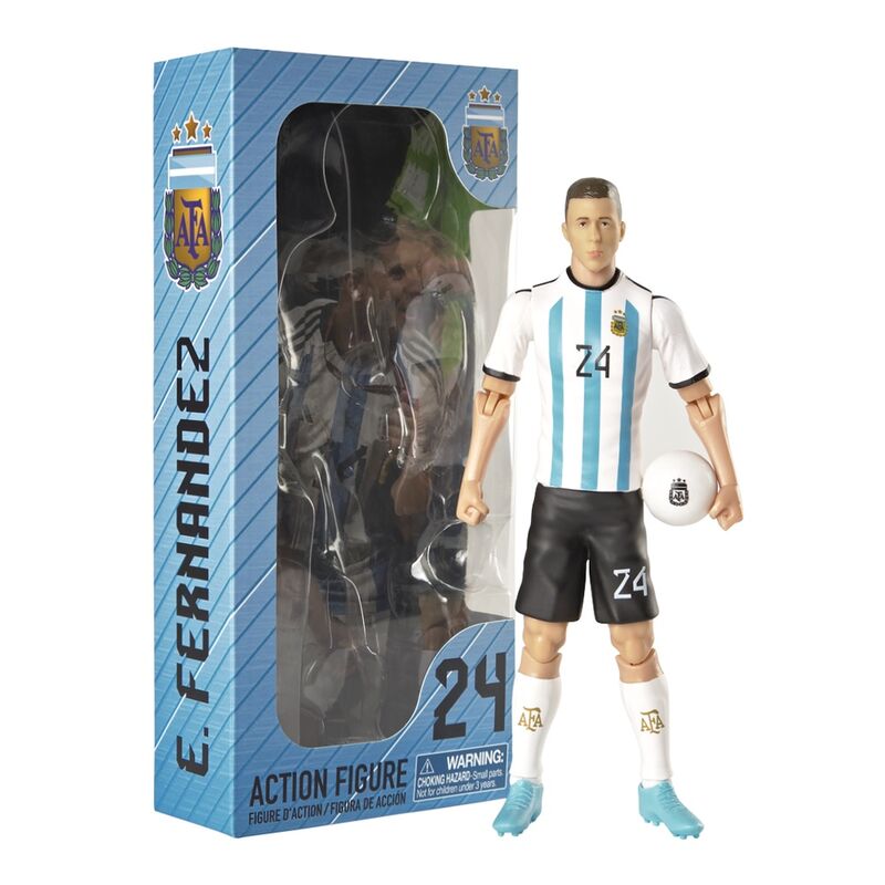 Figura Action Futebol Enzo Argentina 20cm