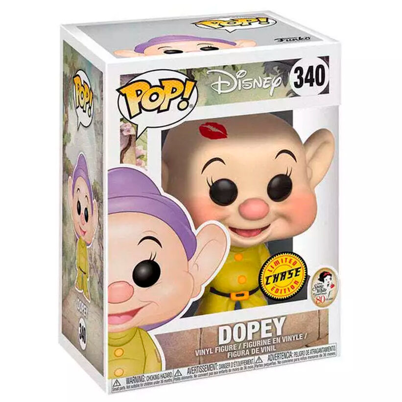 Figura POP Disney Blancanieves y los Siete Enanitos Mudito Chase