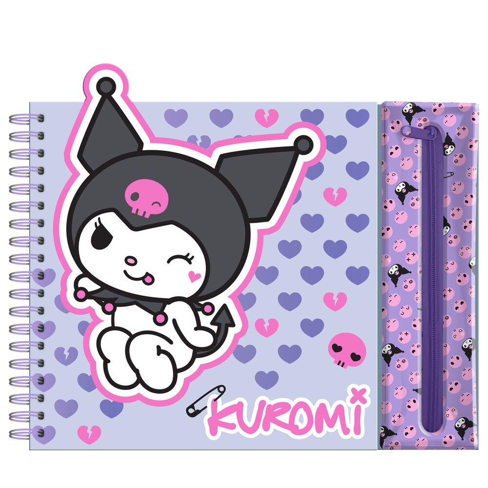 Set colorir Kuromi Hello Kitty
