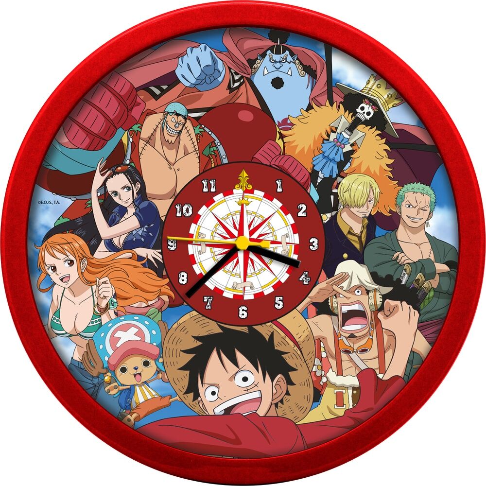 Relógio de Parede One Piece