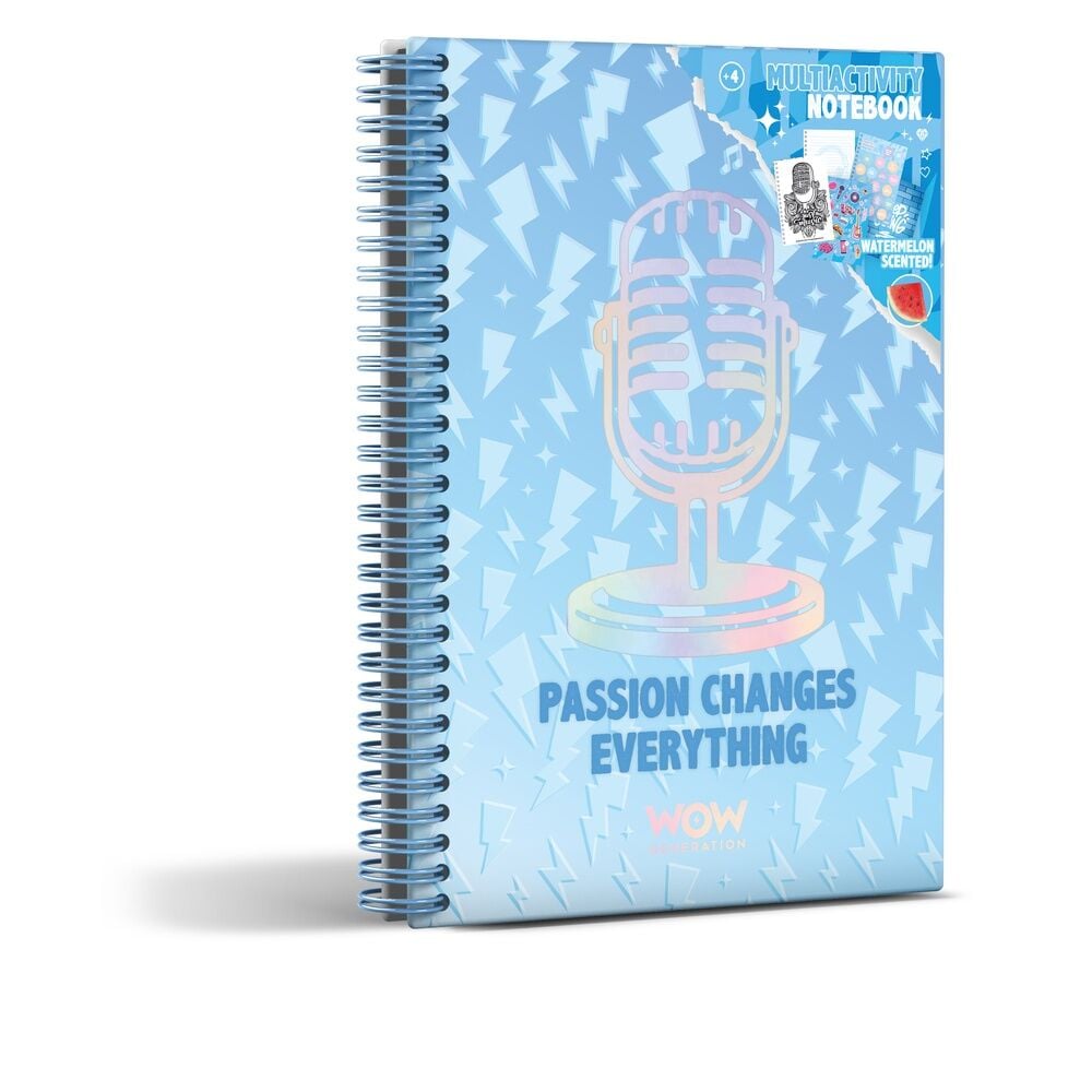 Caderno A5 Singer Emma Wow Generation