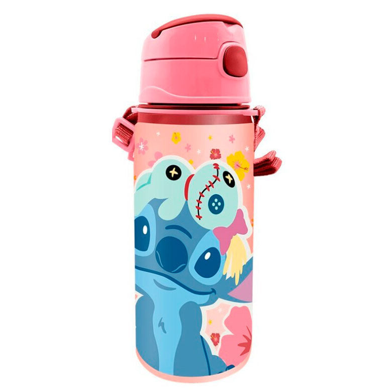 Garrafa Aluminio Stitch Disney 600ml