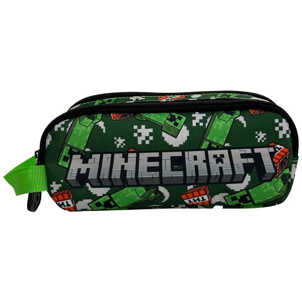Estojo Duplo Minecraft