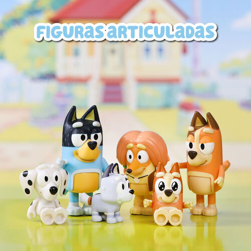 Pack 8 Figuras Bluey