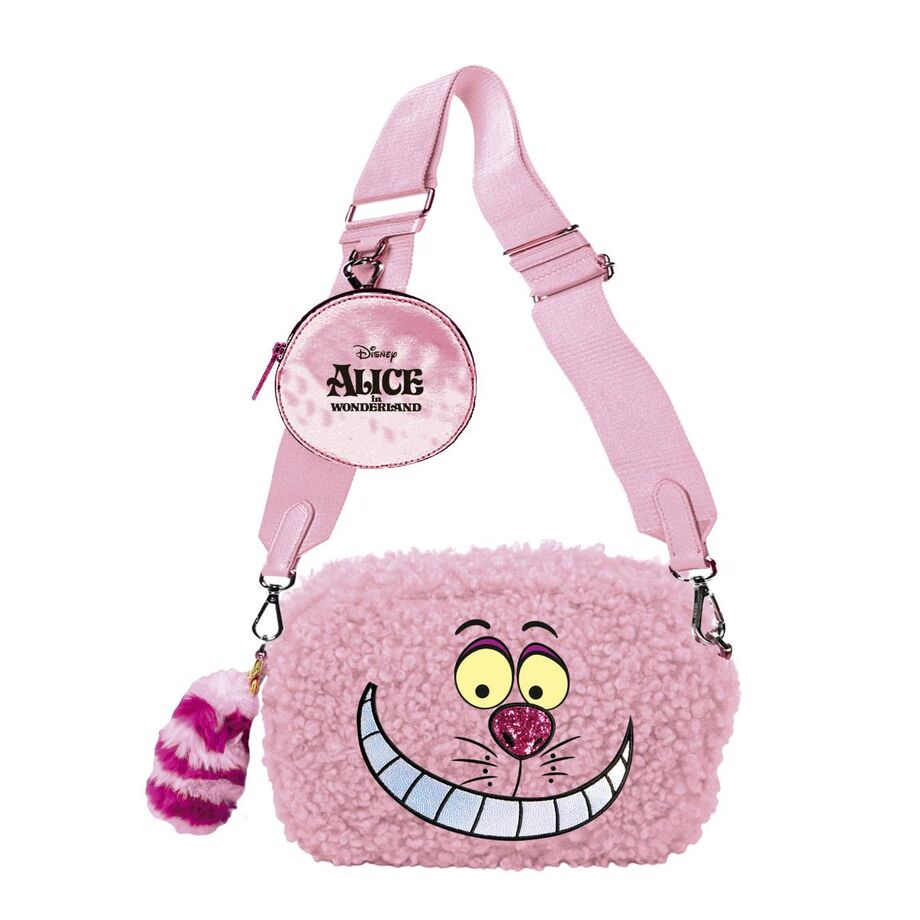 Bolsa Cheshire Alice no Pais das Maravilhas Disney
