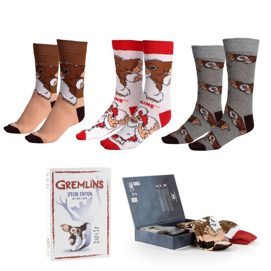 Set de 3 Meias Gremlins Adulto