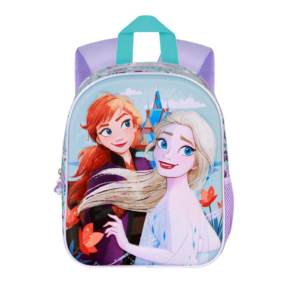 Mochila Pré-Escolar 3D Spring Frozen 2 Disney 31cm