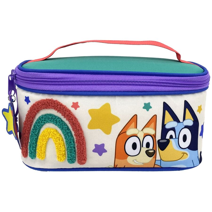 Bolsa Necessaire Rainbow Bluey