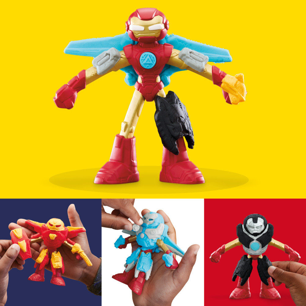 Play-Doh Marvel Laboratório de Armaduras Homem de Ferro
