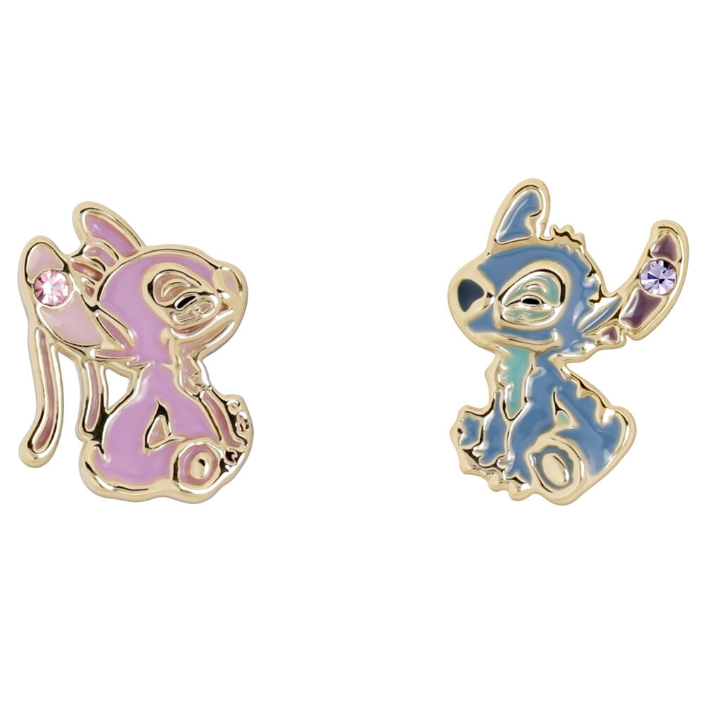 Brincos Stitch & Angel Disney