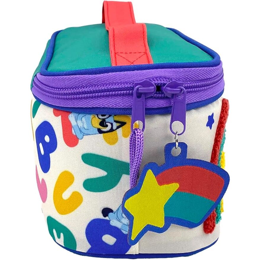 Bolsa Necessaire Rainbow Bluey