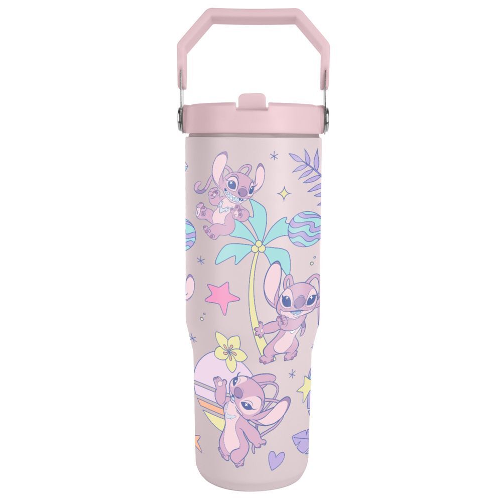 Garrafa Térmica Angel Stitch Disney 880ml