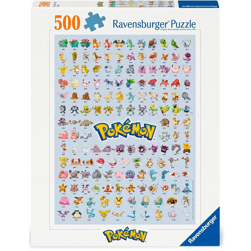 Puzzle Pokemon 500pcs