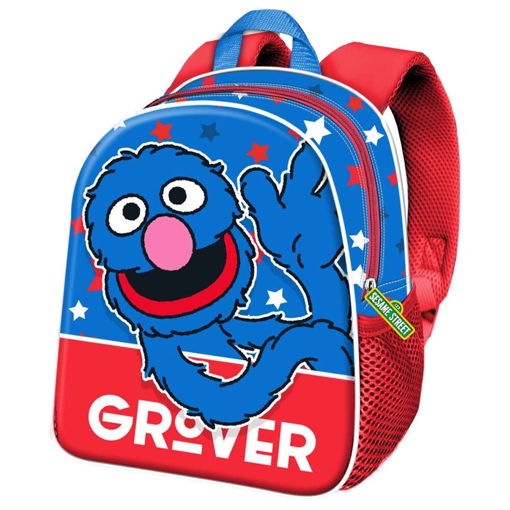 Mochila Pré-Escolar 3D Coco Rua Sésamo 30cm