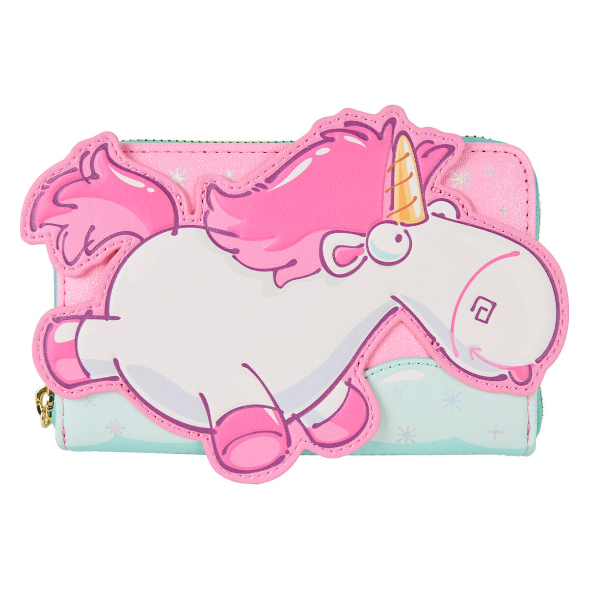 Carteira Fluffy Unicorn Minions Loungefly