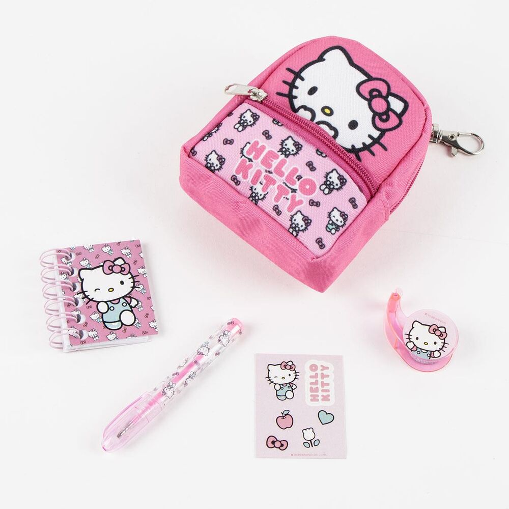 Set de Papeleria Mini Mochila Hello Kitty