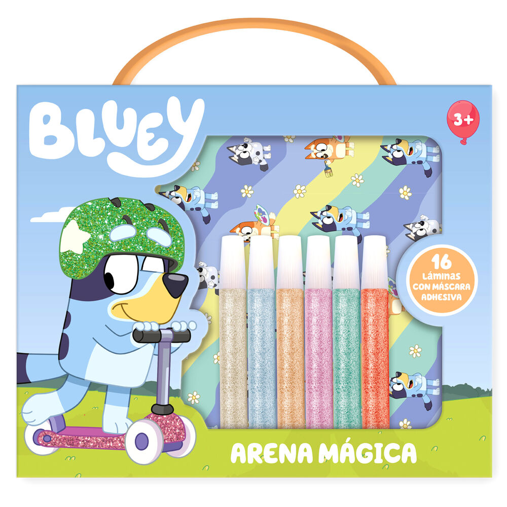 Set de Papelaria Arena Mágica Bluey