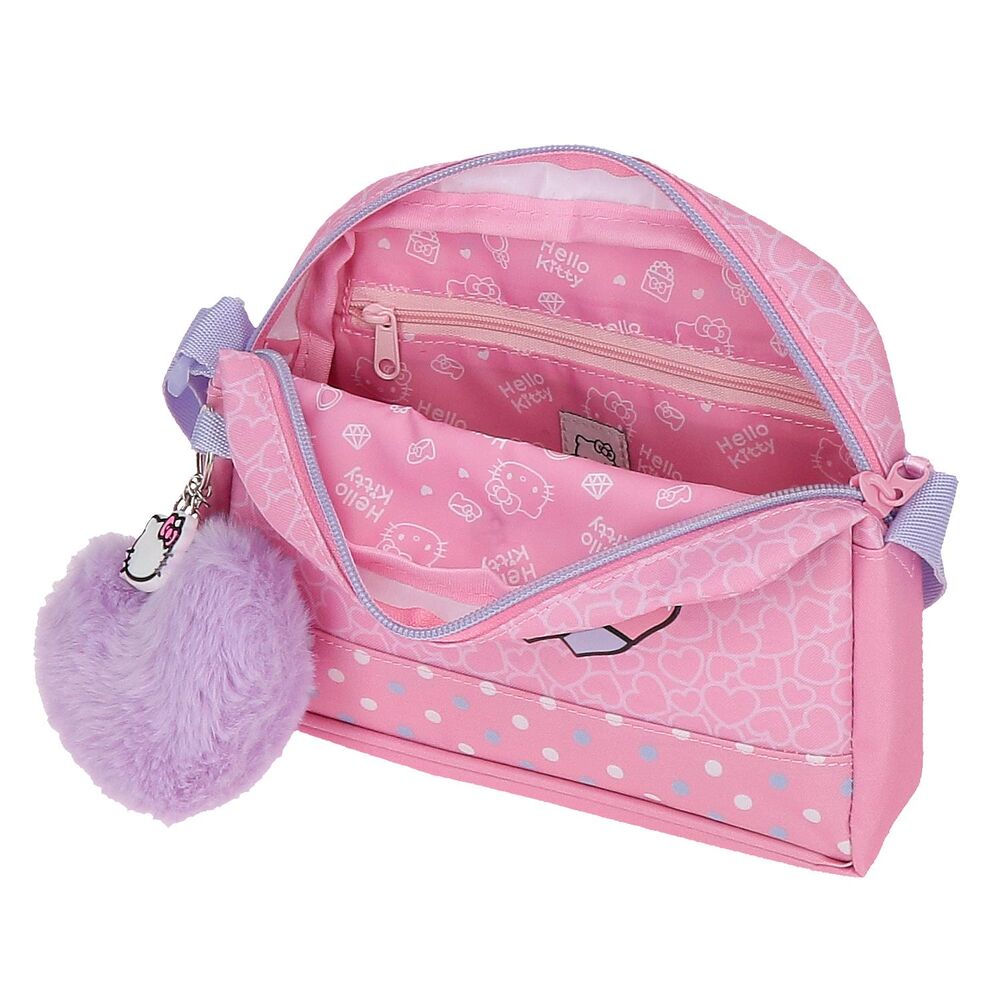 Bolsa de Ombro Dots Hello Kitty