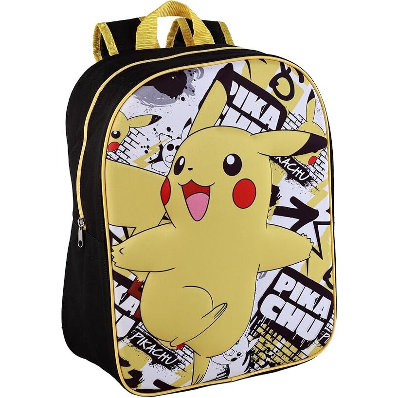 Mochila Happy Pikachu Pokemon 40cm